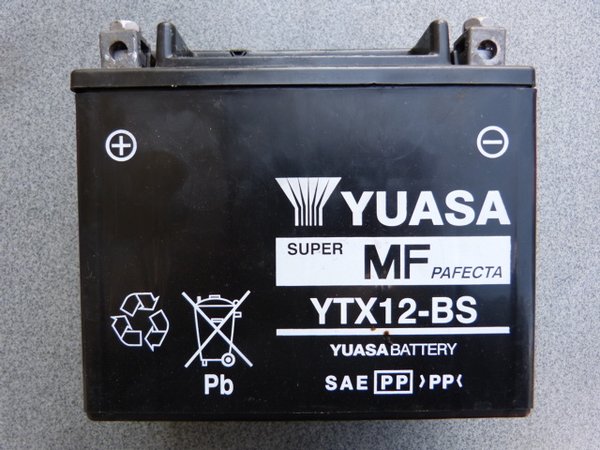 YUASA YTX12-BS Original Batterie Busa ab 08